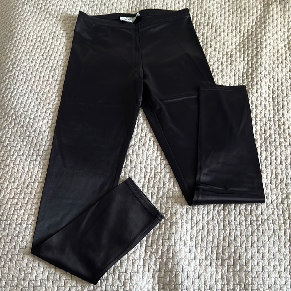 Women’s Serious Affairs satin-like legging. Size S